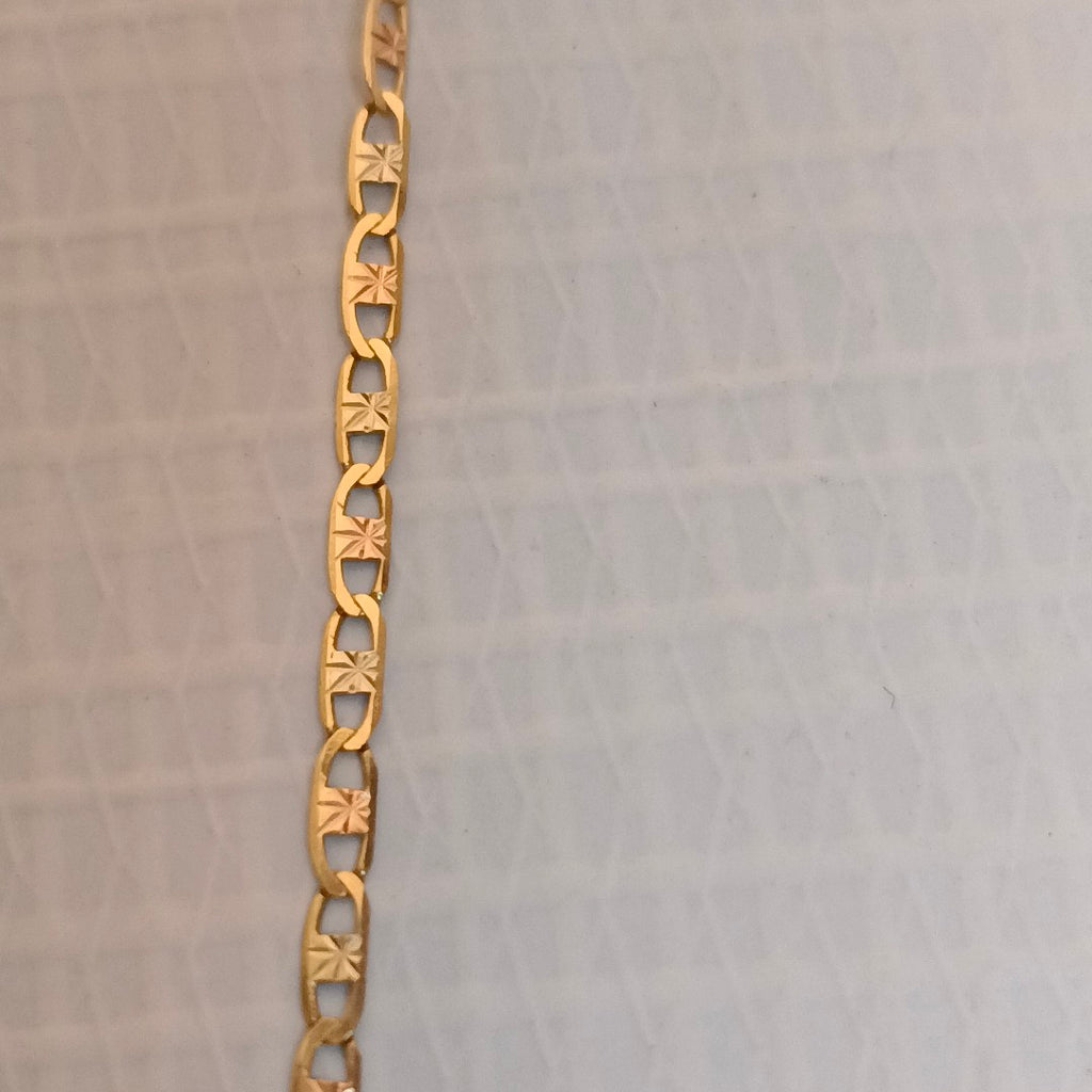 CADENA ORO COMBINADO 10 K 2,00 GRMS (SEMINUEVO)