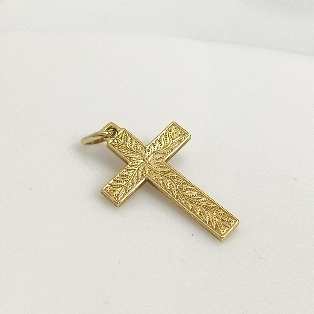 CRUCIFIJO ORO 14 K 1.7 GRMS (SEMINUEVO)