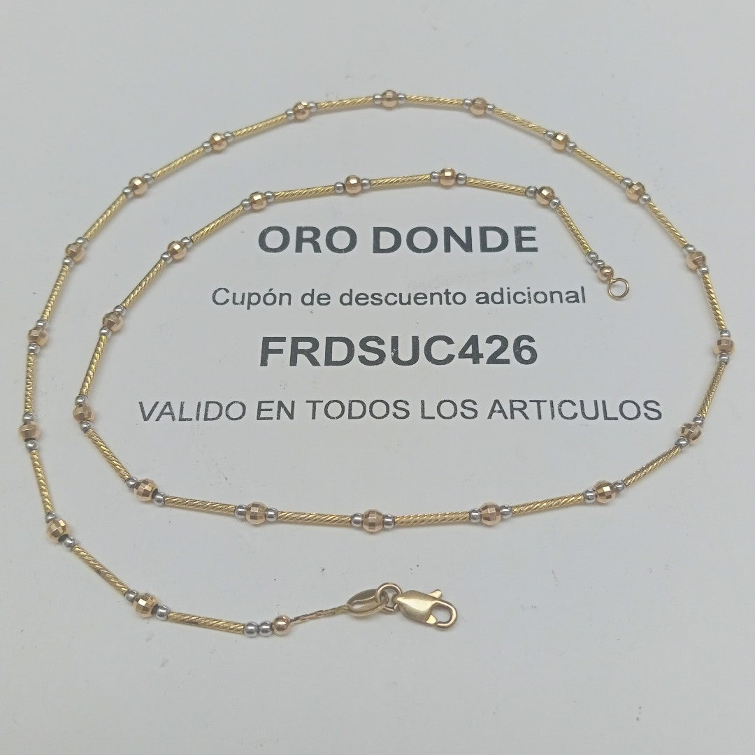 GARGANTILLA ORO 10 K 5.3 GRMS (SEMINUEVO)