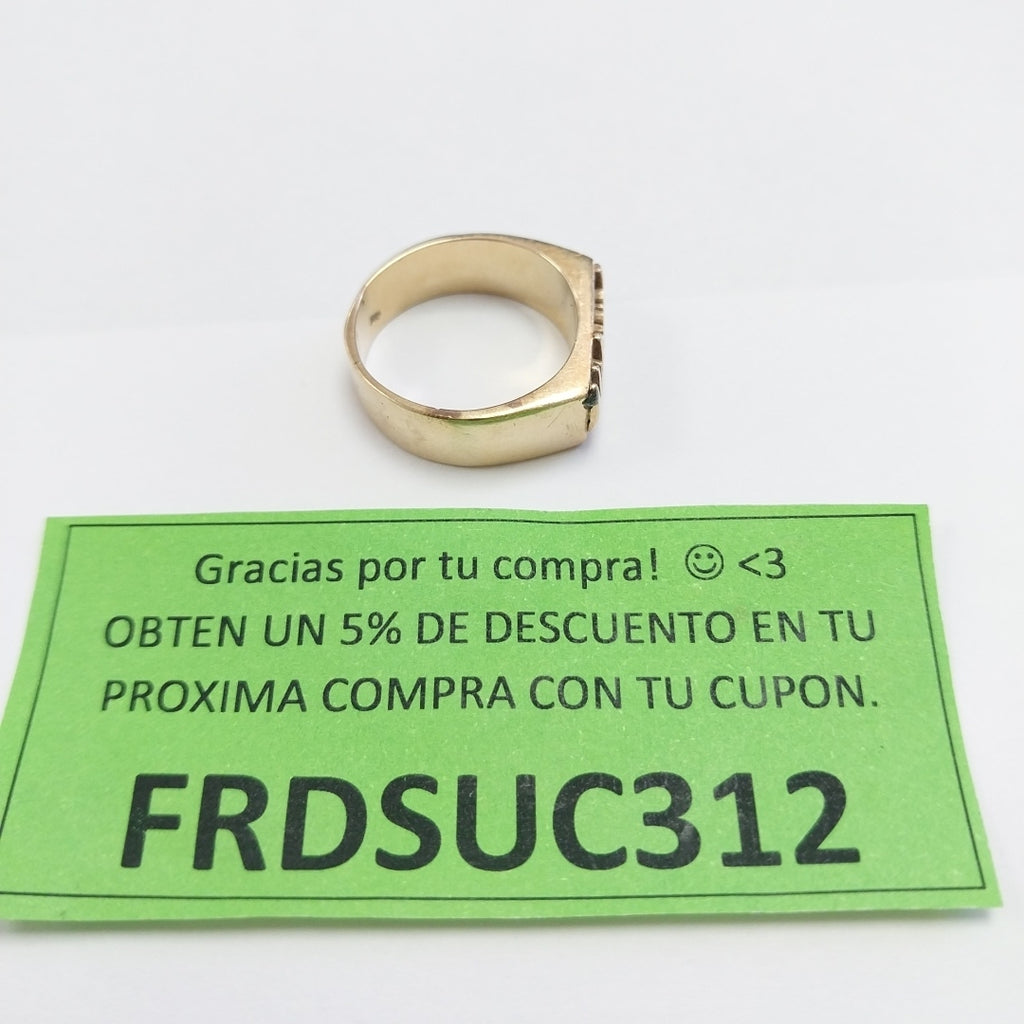 ANILLO ORO 14 K 7.7 GRMS (SEMINUEVO)