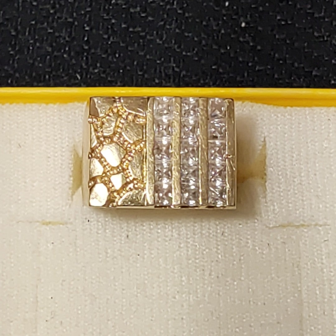 ANILLO ORO 10 K 10.5 GRMS (SEMINUEVO)