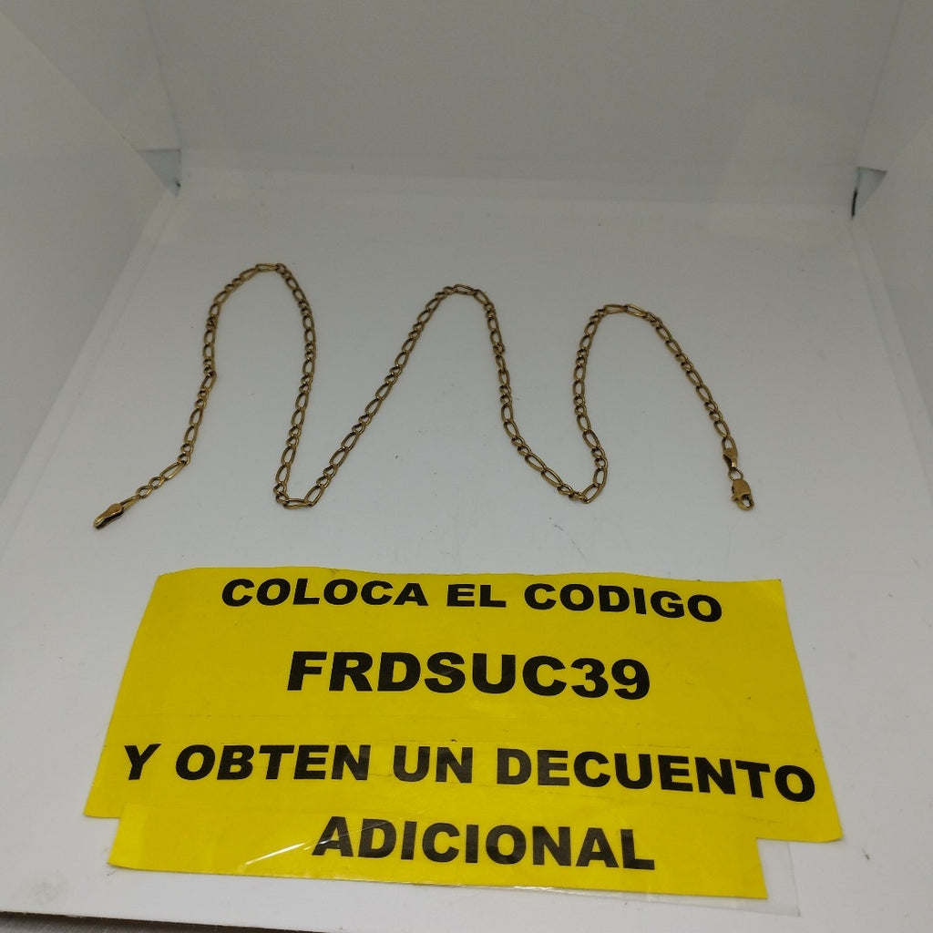 CADENA ORO 10 K 9.9 GRMS (SEMINUEVO)