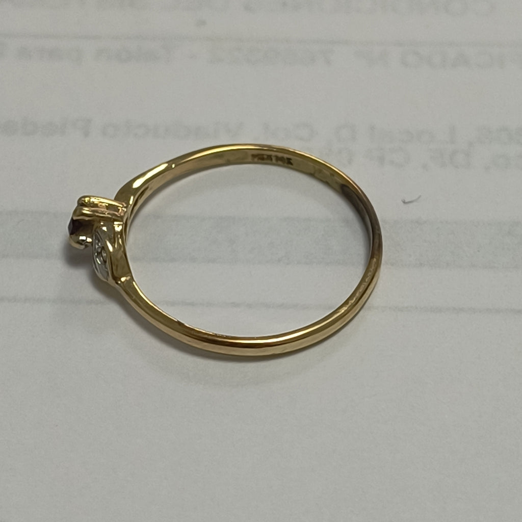 ANILLITO ORO 14 K 1.1 GRMS (SEMINUEVO)