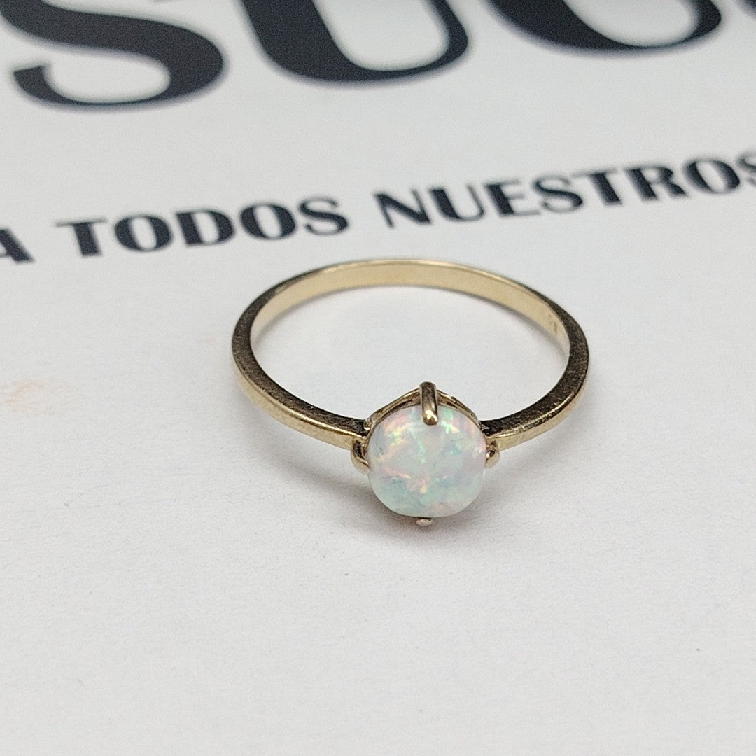 ANILLO ORO 10 K 1.3 GRMS (SEMINUEVO)