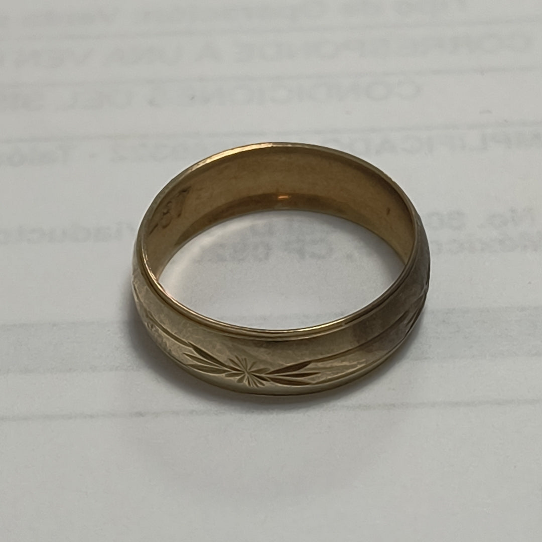 ANILLITO,ARGOLLA ORO 8 K 1,30 GRMS (SEMINUEVO)