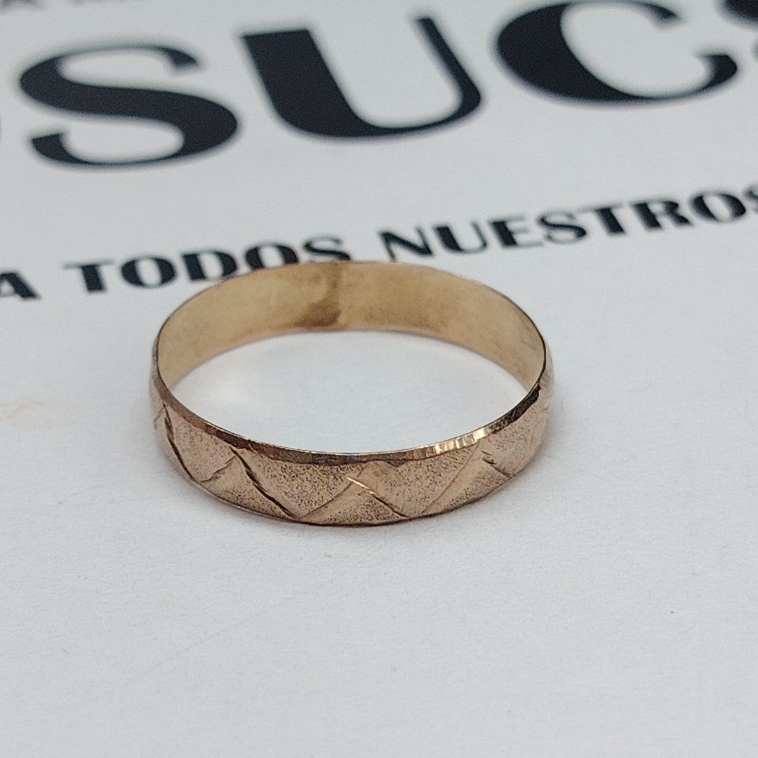 ARGOLLA ORO 10 K 1.1 GRMS (SEMINUEVO)