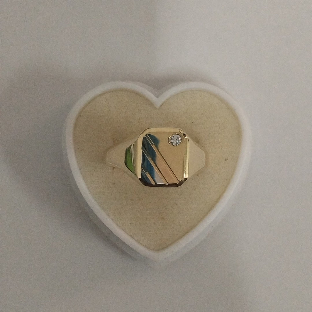 ANILLOS CABALLERO ORO 14K 4.3 (NUEVO)
