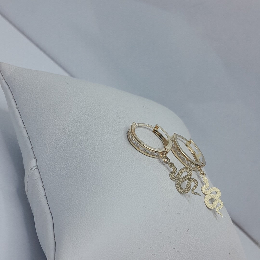 ARETES PAR ORO 10 K 1.2 GRMS (SEMINUEVO)