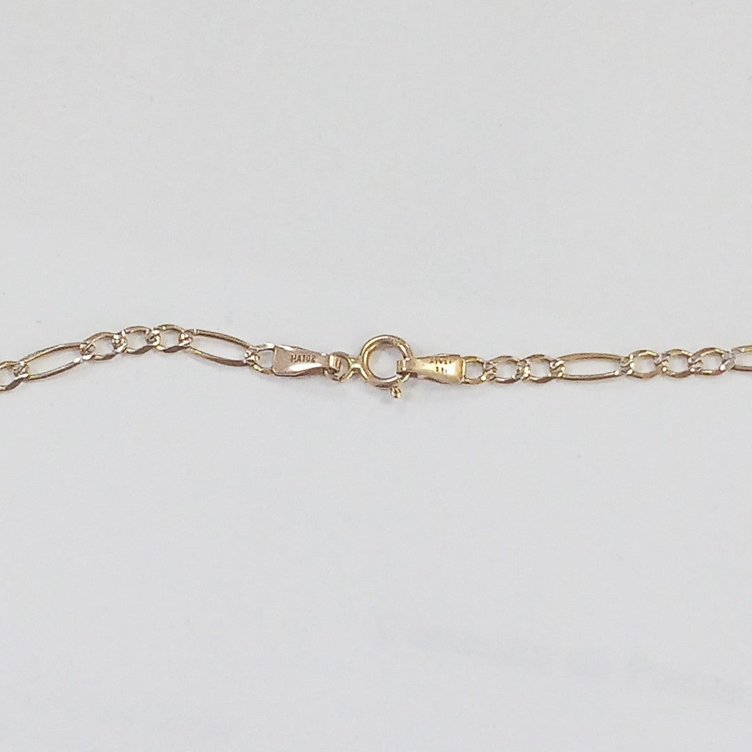 CADENA ORO 14 K 4,00 GRMS (SEMINUEVO)