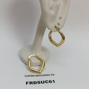 ARETES ARRACADAS 14K 2.2 GR (NUEVO)