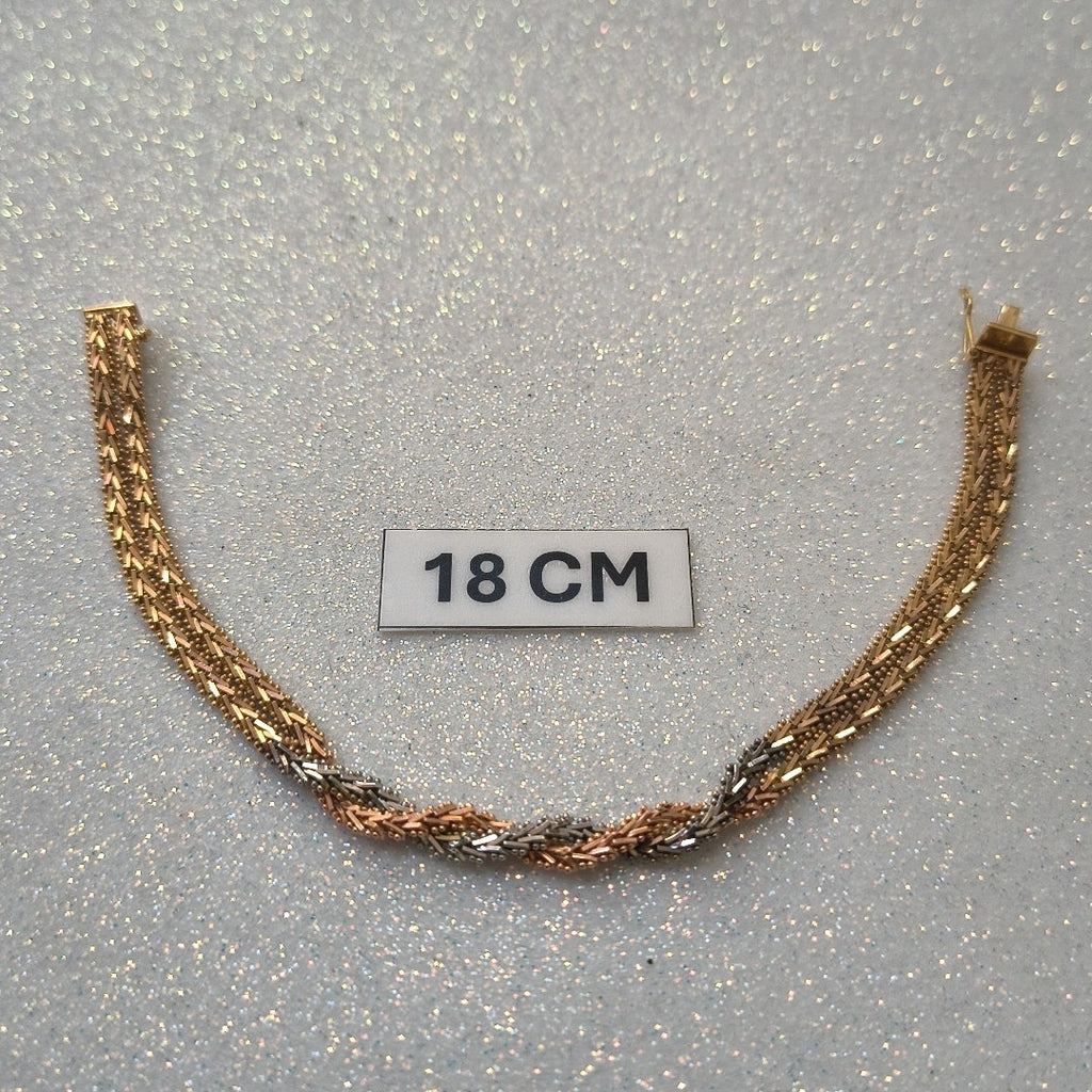 PULSERA ORO 14 K 11.2 GRMS (SEMINUEVO)