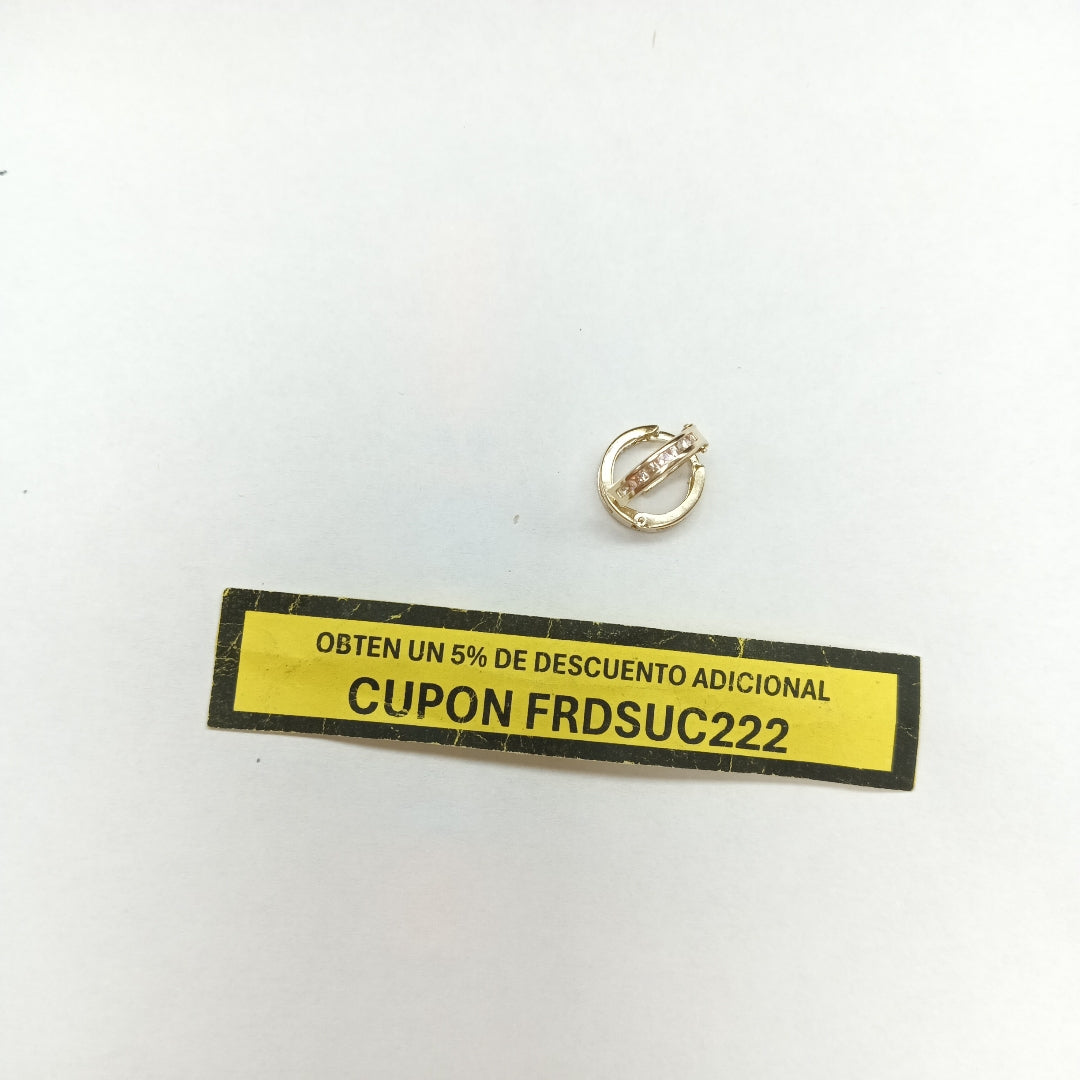 ARRACADAS PAR ORO 14 K 0.9 GRMS (SEMINUEVO)