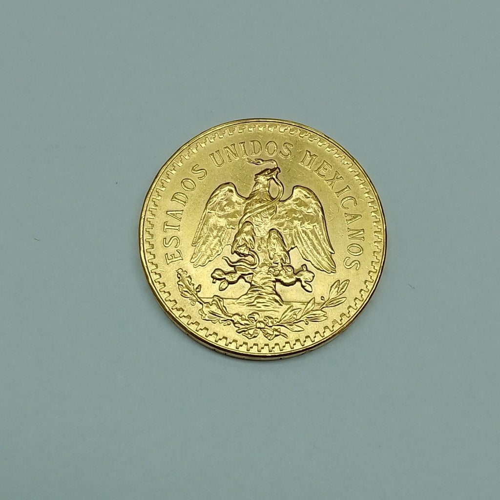 K1 41.66 GRMS 21 K IDENTIFICACIÓN MONEDA NOMINATIVA MONEDAS PESOS 50 PE (SEMINUEVO)