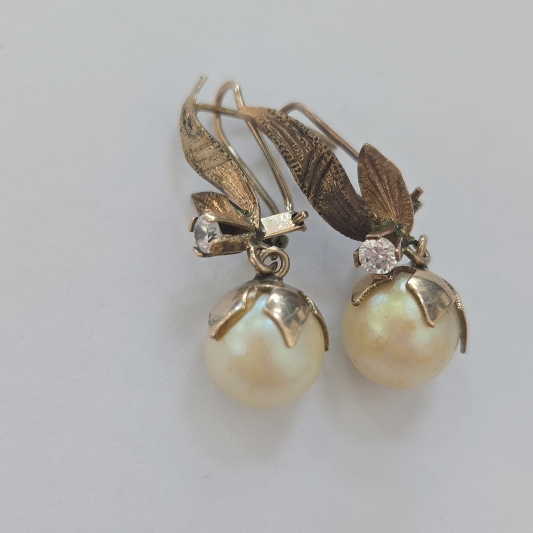 ARETES PAR ORO 8 K 2,30 GRMS (SEMINUEVO)