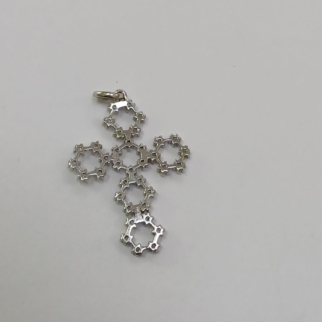 DIJE ORO BLANCO 14 K 1.6 GRMS (SEMINUEVO)