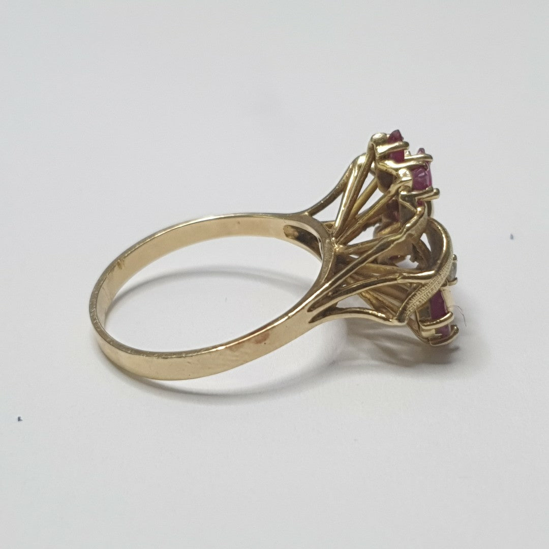 ANILLO ORO 14 K 4,40 GRMS (SEMINUEVO)
