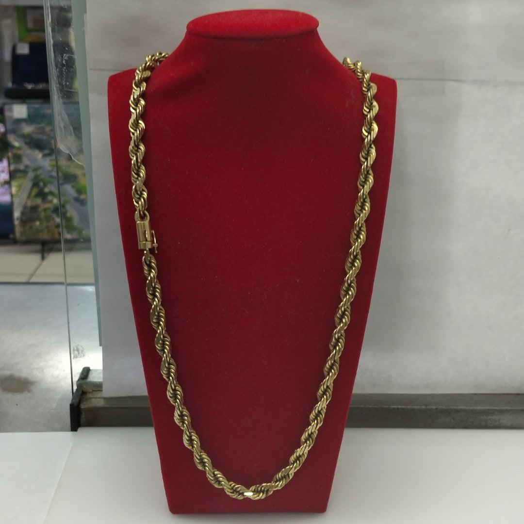 CADENA ORO 14 K 85.7 GRMS (SEMINUEVO)