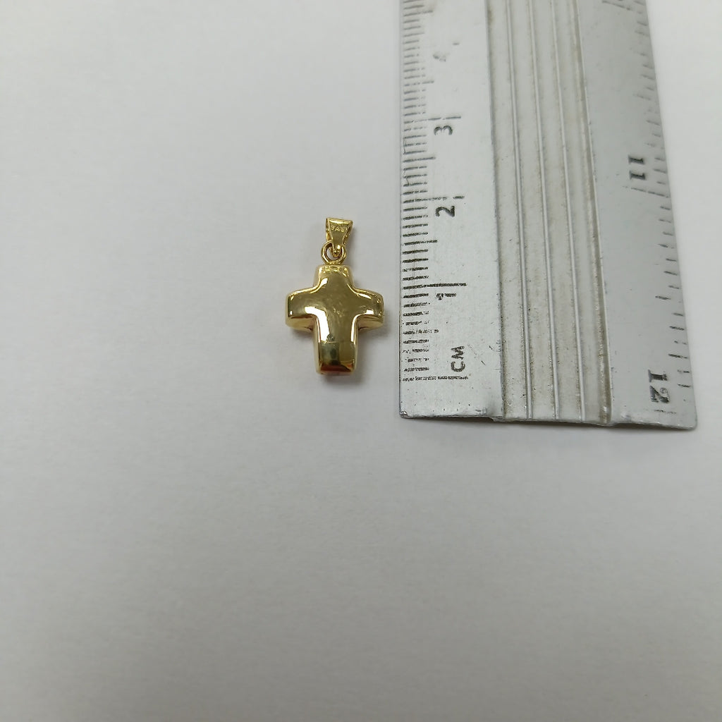 CRUZ, DIJE ORO 14 K 0.7 GRMS (SEMINUEVO)