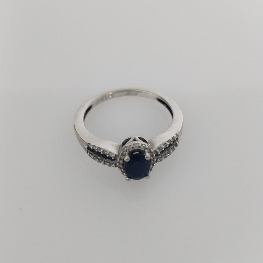 ANILLITO ORO, ORO BLANCO 14 K 2.3 GRMS (SEMINUEVO)