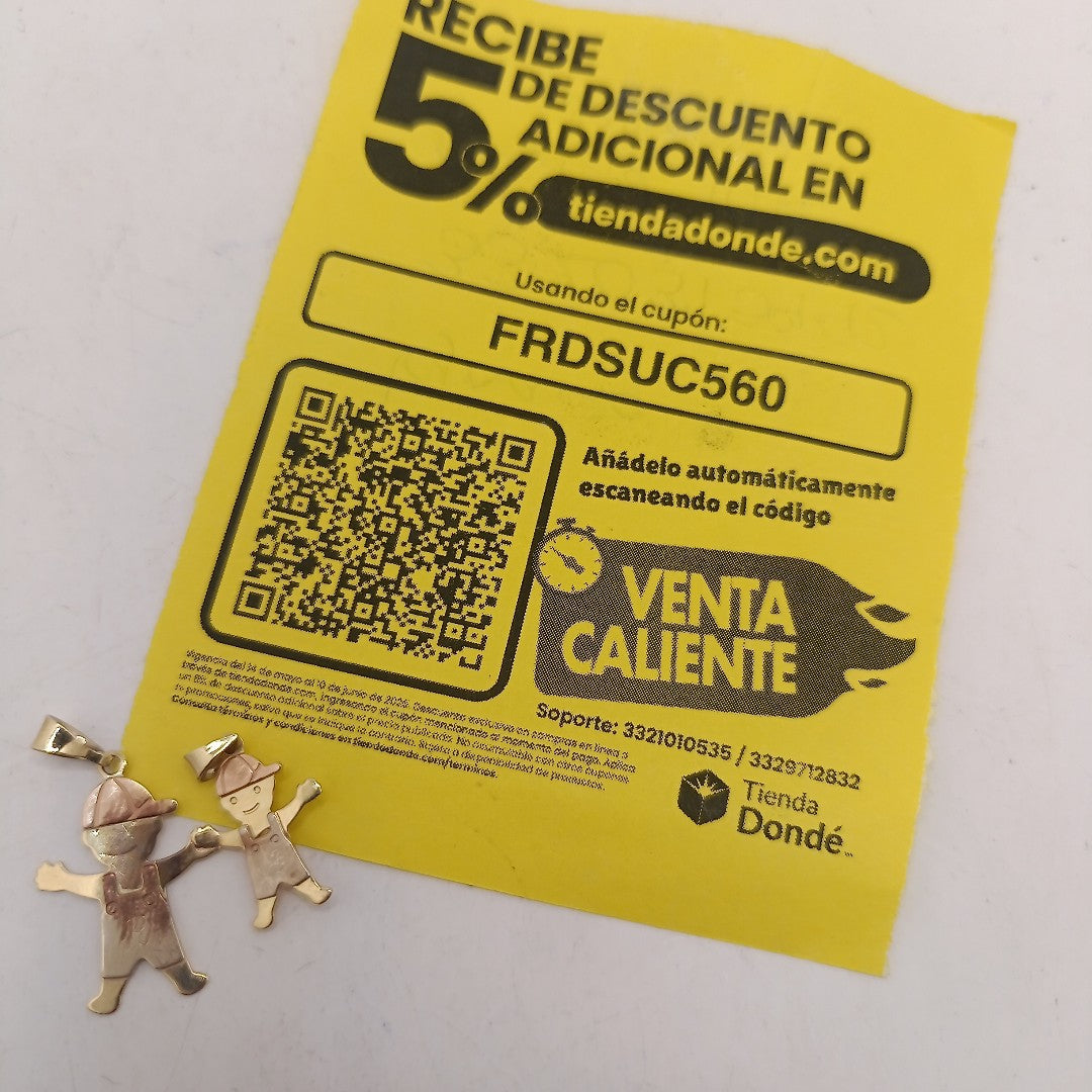DIJE ORO 14 K 1,80 GRMS (SEMINUEVO)