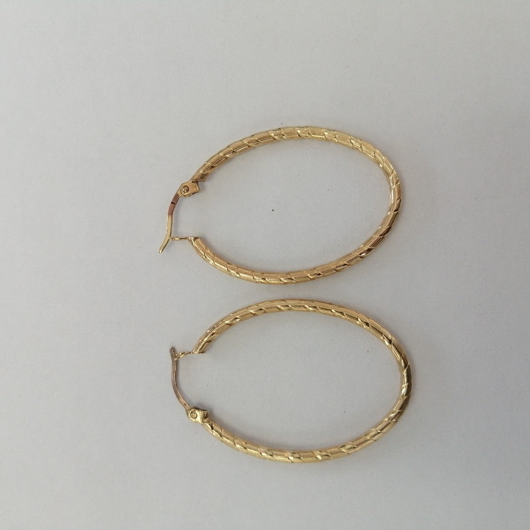 ARRACADAS PAR ORO 10 K 2.2 GRMS (SEMINUEVO)