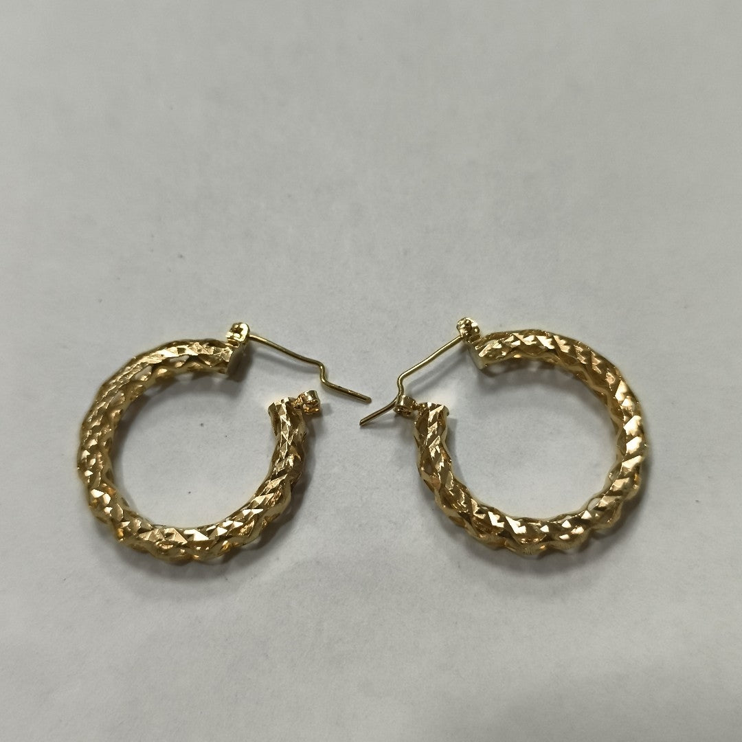 ARRACADAS PAR ORO 14 K 6,20 GRMS (SEMINUEVO)