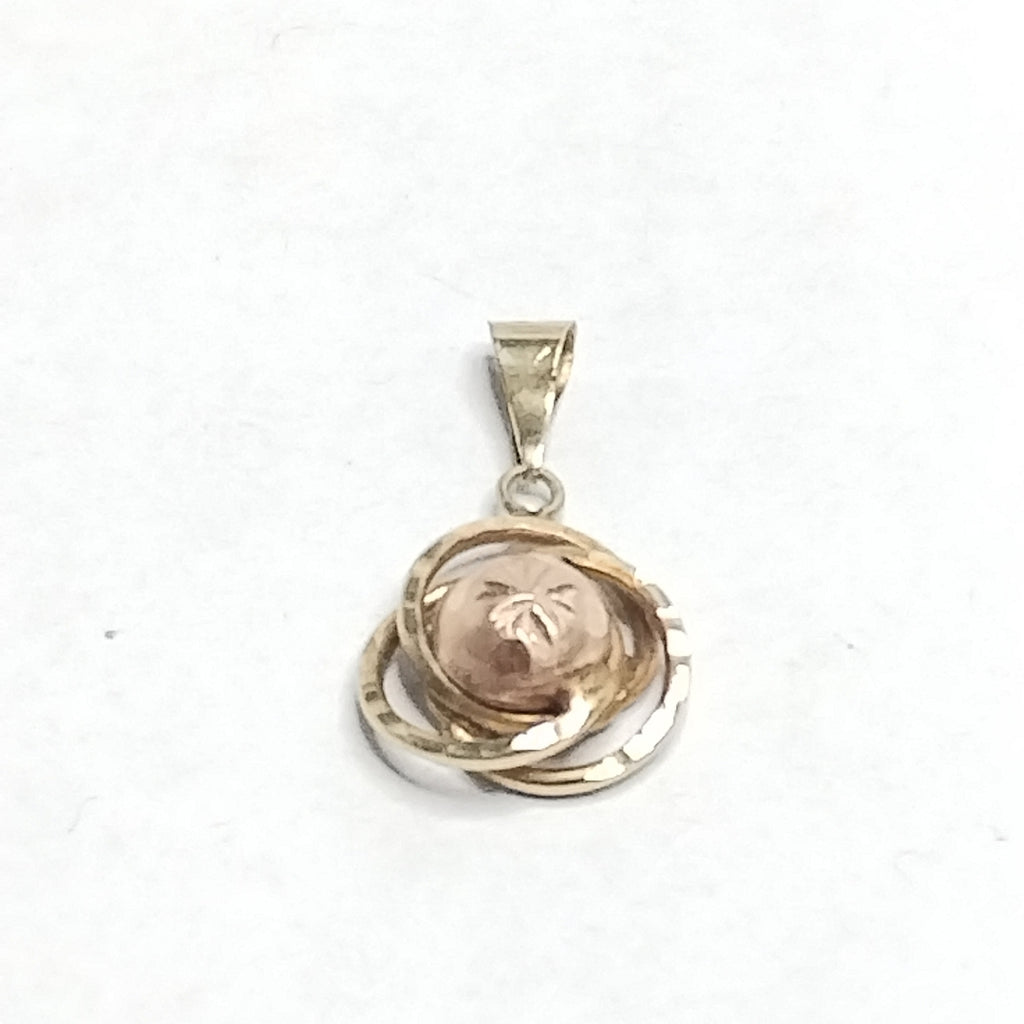 DIJE ORO,ORO COMBINADO 14 K 1,40 GRMS (SEMINUEVO)