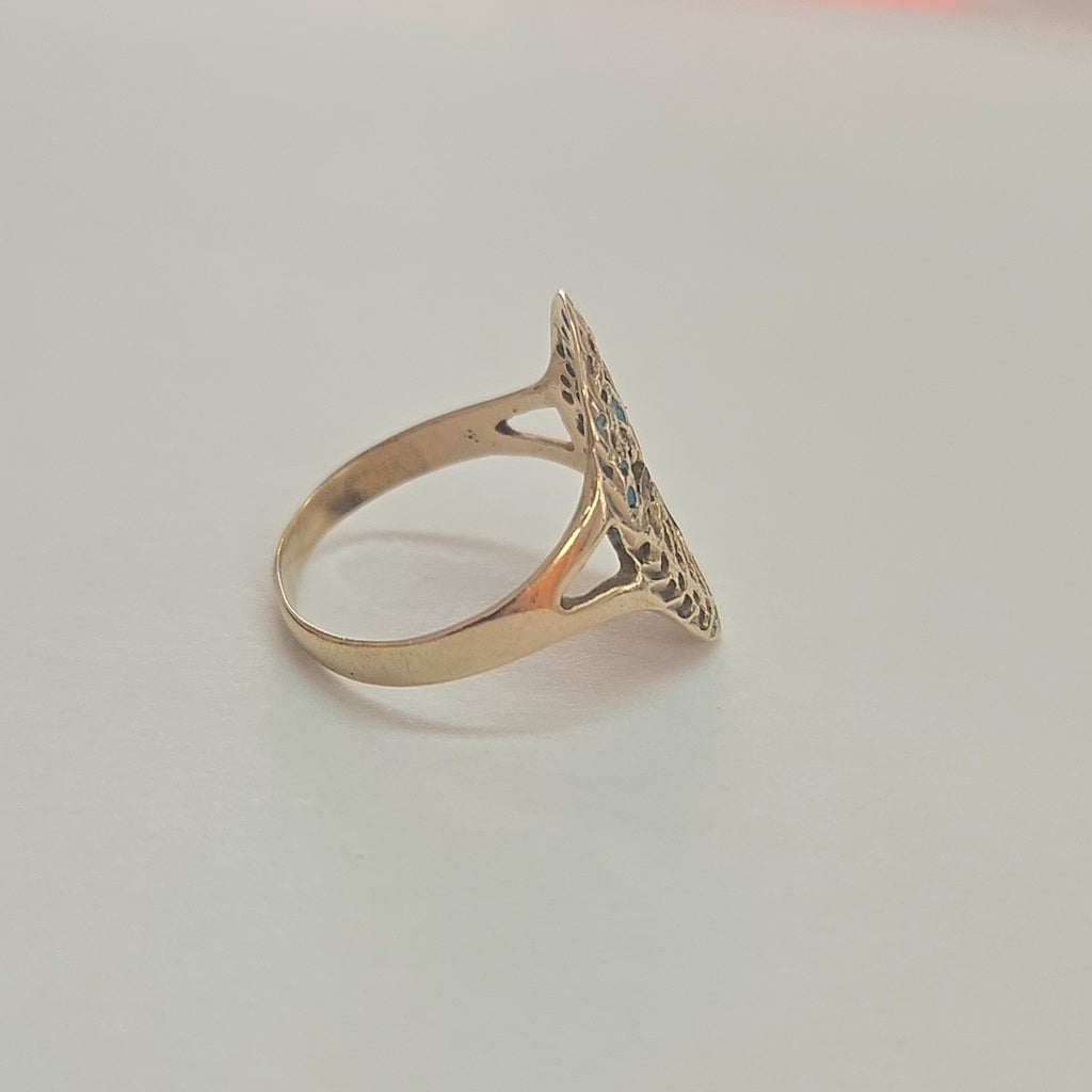 ANILLO ORO 8 K 2.1 GRMS (SEMINUEVO)