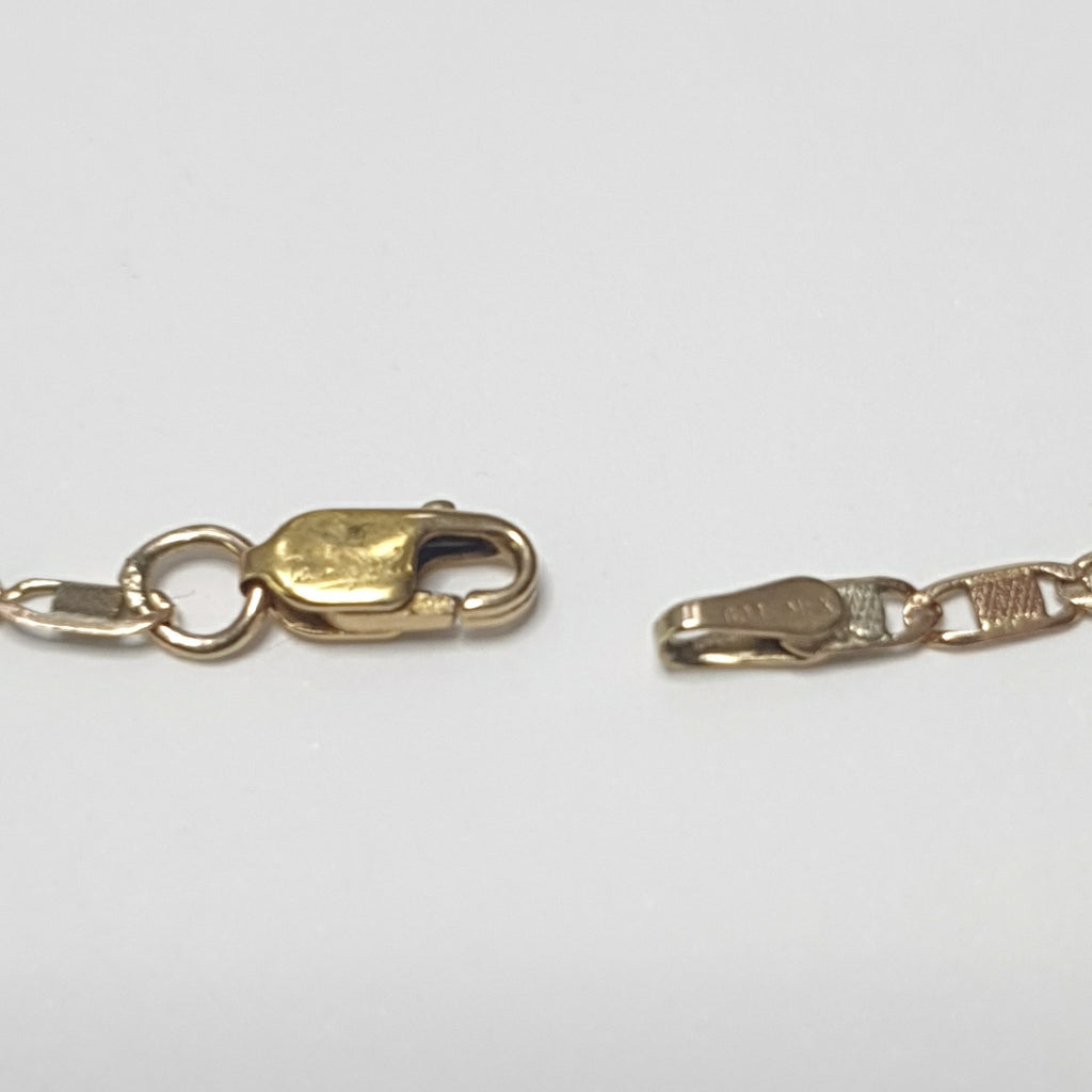 CADENA ORO COMBINADO 10 K 4,40 GRMS (SEMINUEVO)