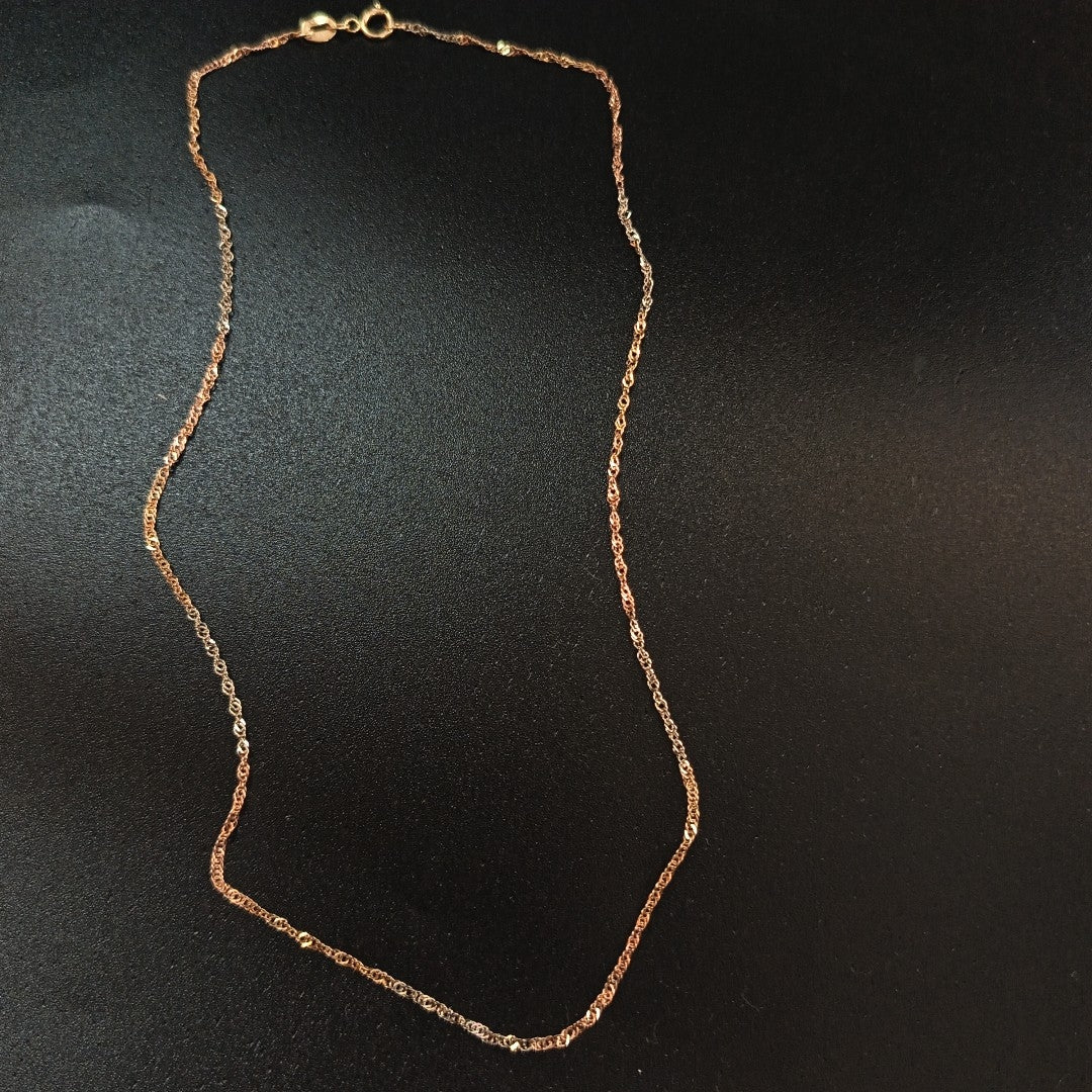 CADENA ORO 10 K 1.1 GRMS (SEMINUEVO)