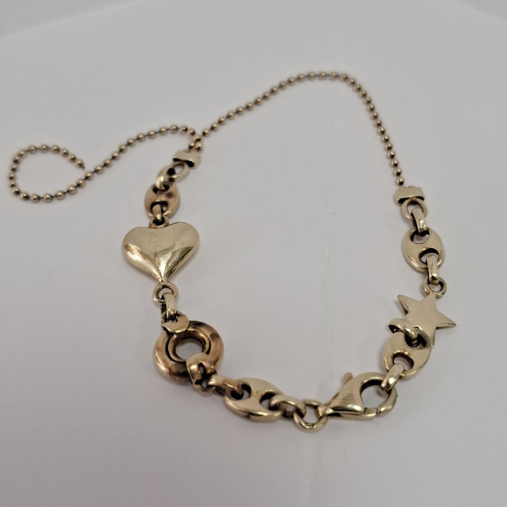 PULSERA ORO 10 K 8,50 GRMS (SEMINUEVO)