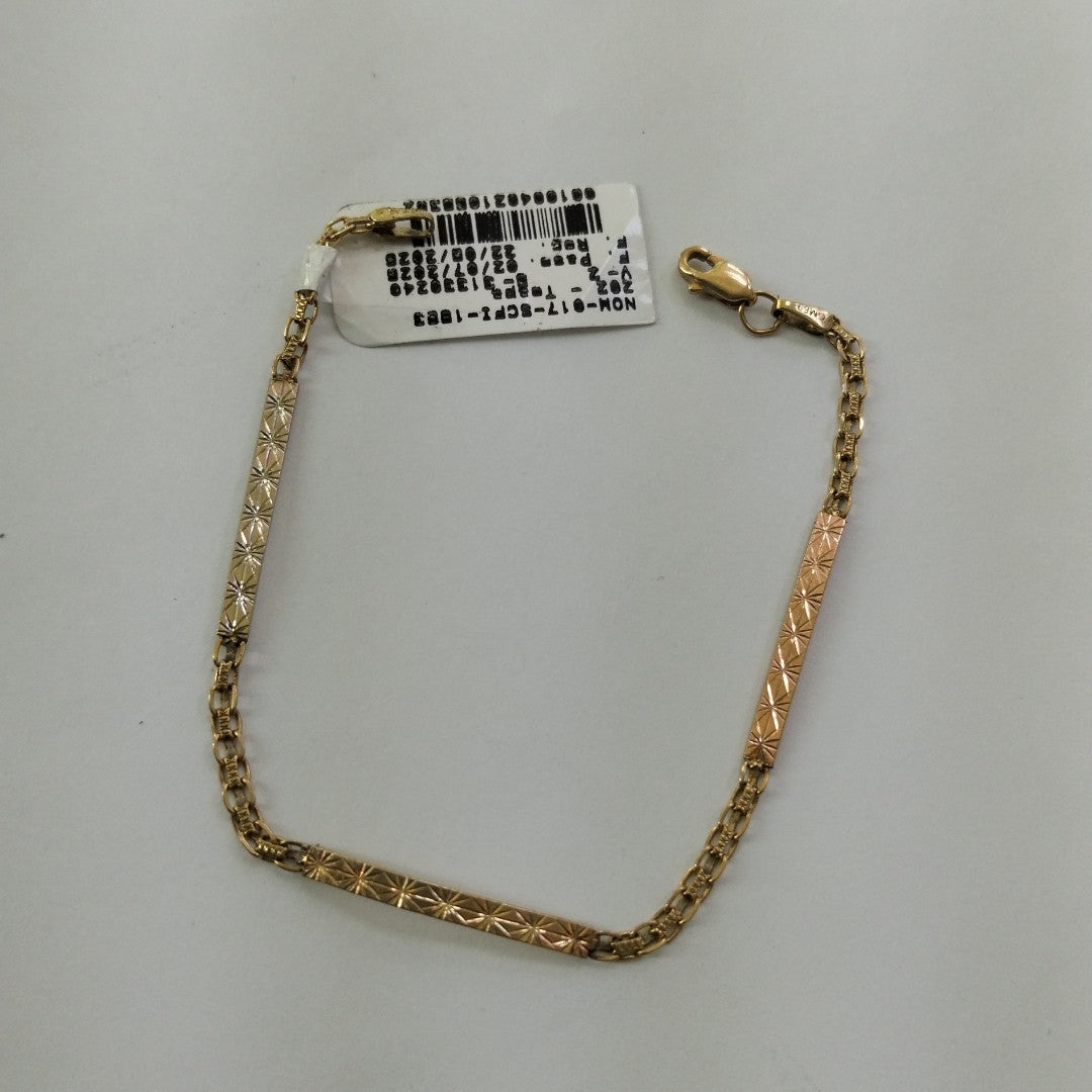 PULSERA ORO 10 K 2.6 GRMS (SEMINUEVO)