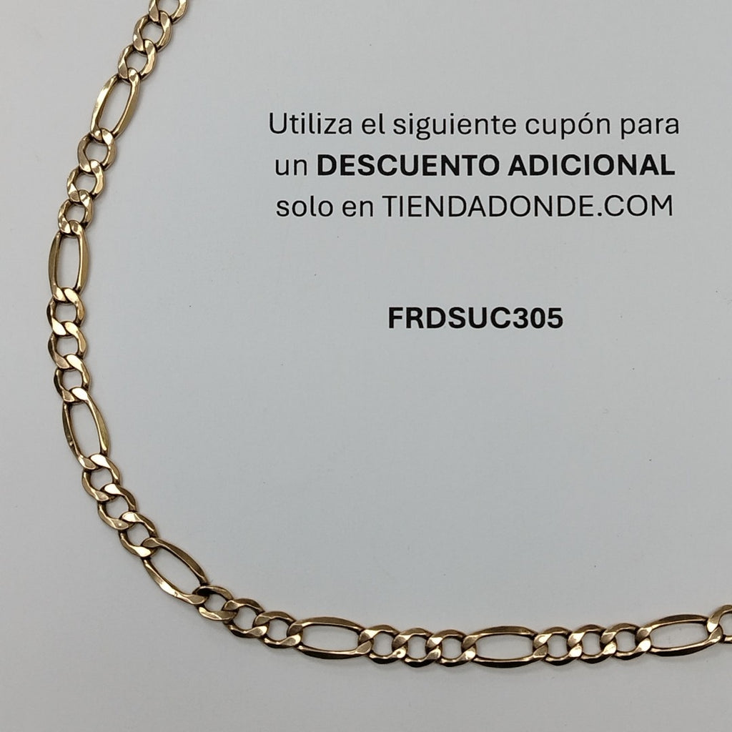 CADENA ORO 10 K 9,30 GRMS (SEMINUEVO)