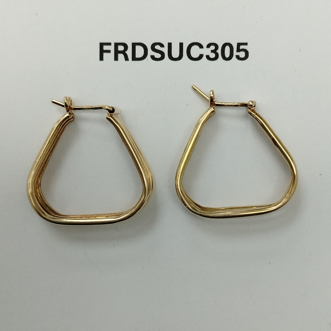 ARRACADAS PAR ORO 14 K 5 GRMS (SEMINUEVO)