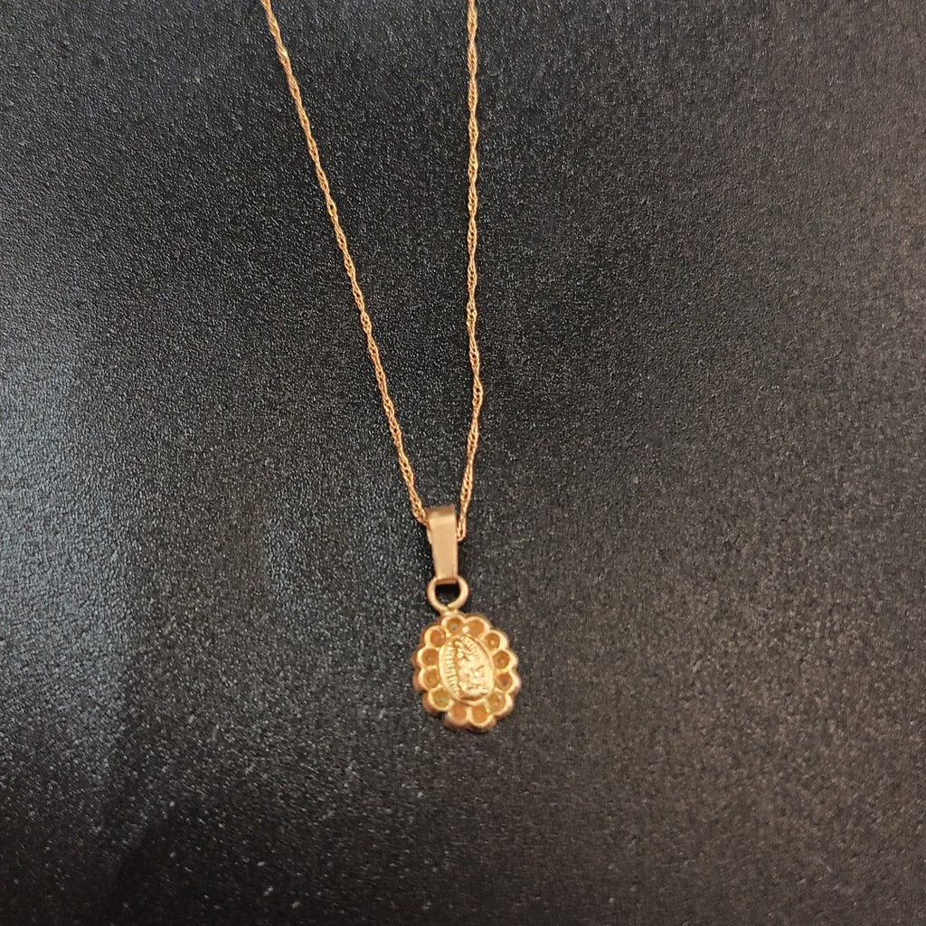 CADENA, DIJE ORO 10 K 0.7 GRMS (SEMINUEVO)