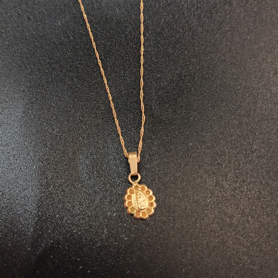 CADENA, DIJE ORO 10 K 0.7 GRMS (SEMINUEVO)