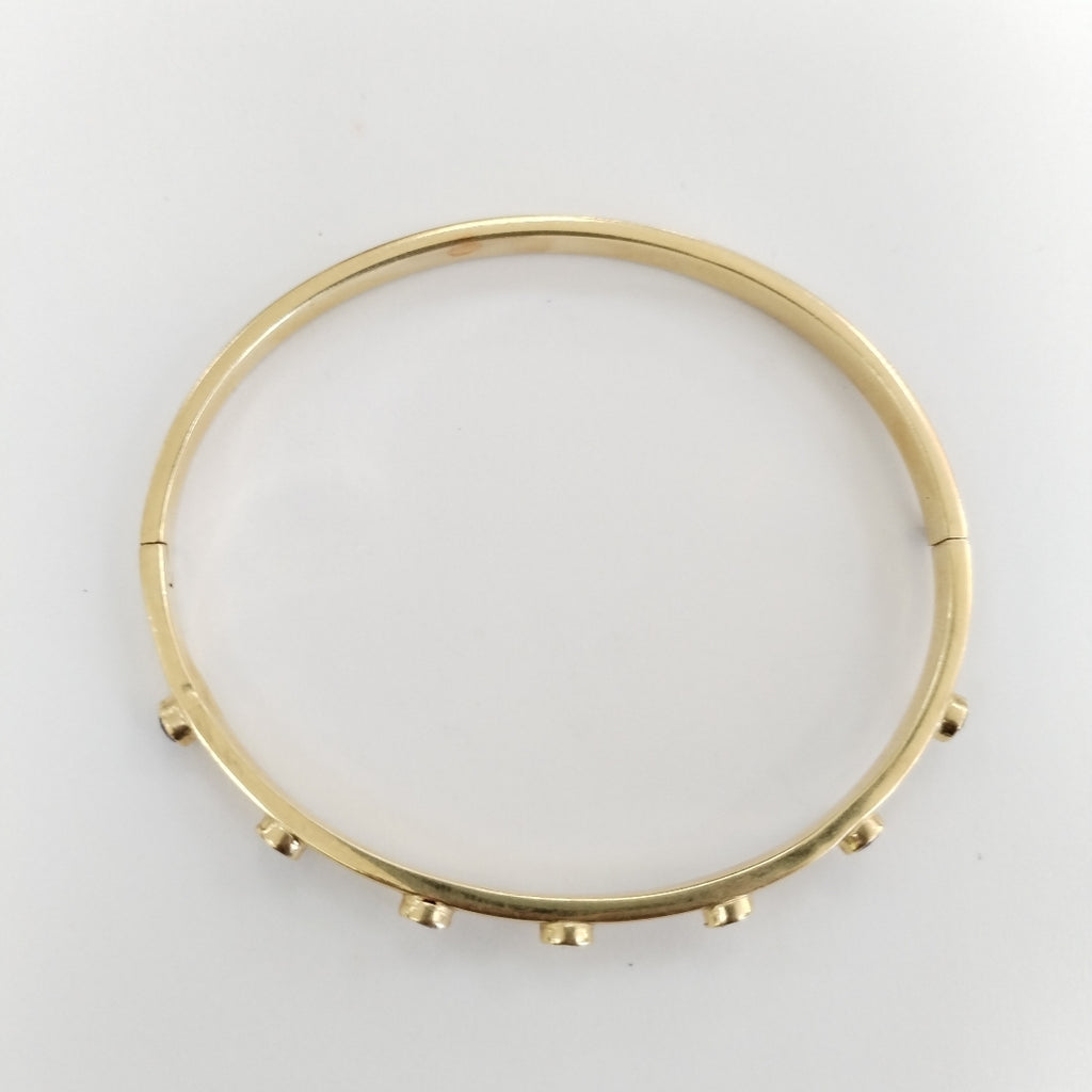PULSERA RIGIDA ORO 14 K 8,30 GRMS (SEMINUEVO)