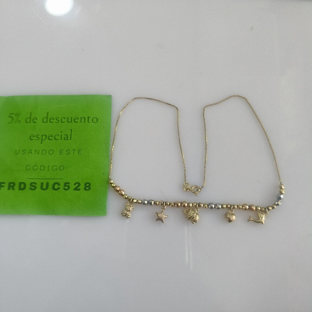 COLLAR ORO 10 K 5.9 GRMS (SEMINUEVO)