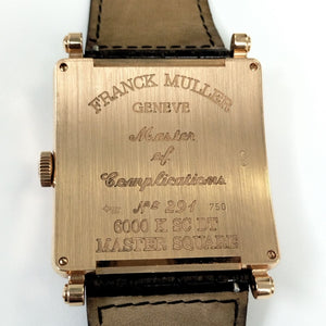RELOJ CABALLERO FRANCK MULLER MASTER SQUARE (SEMINUEVO)