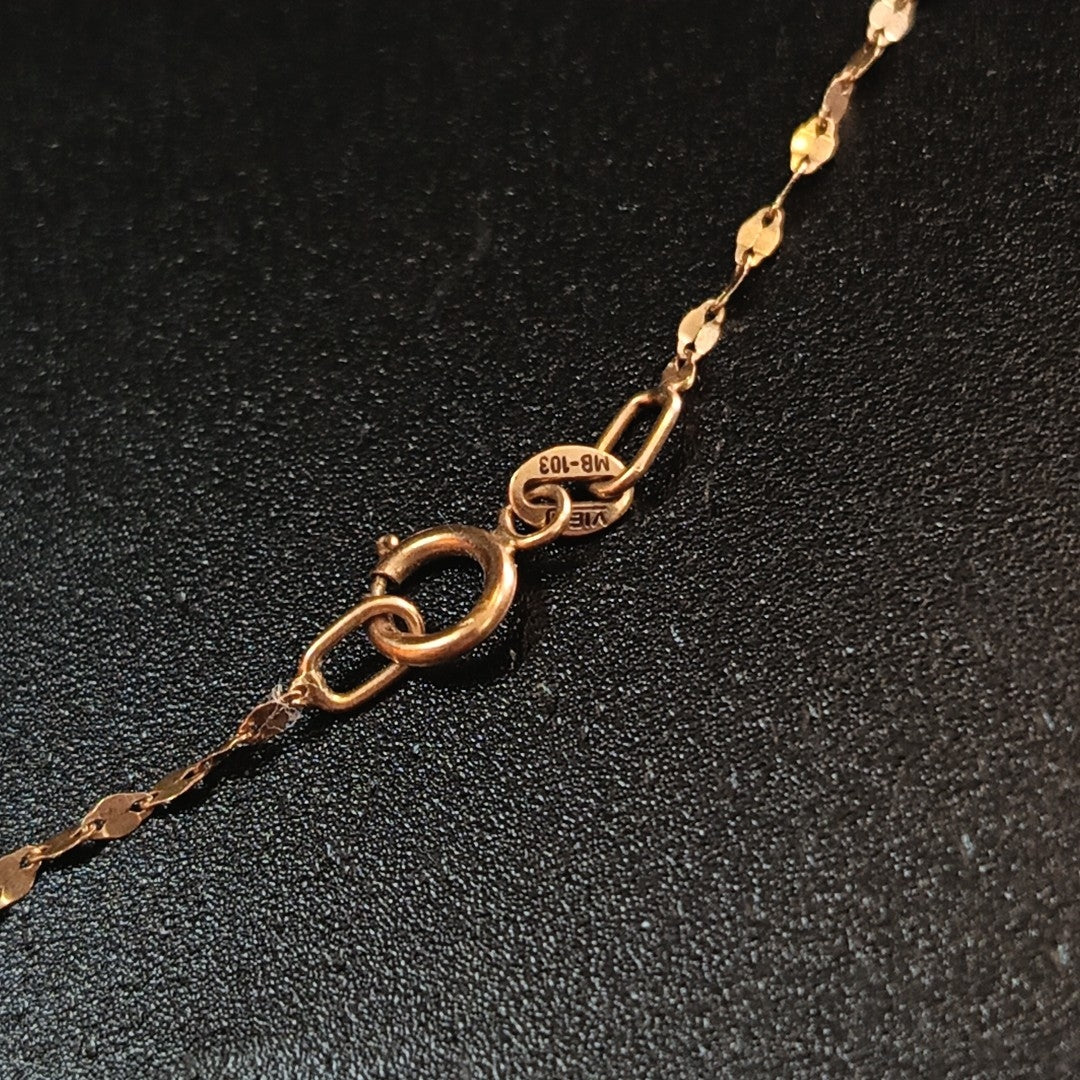 CADENA ORO 10 K 0,80 GRMS (SEMINUEVO)