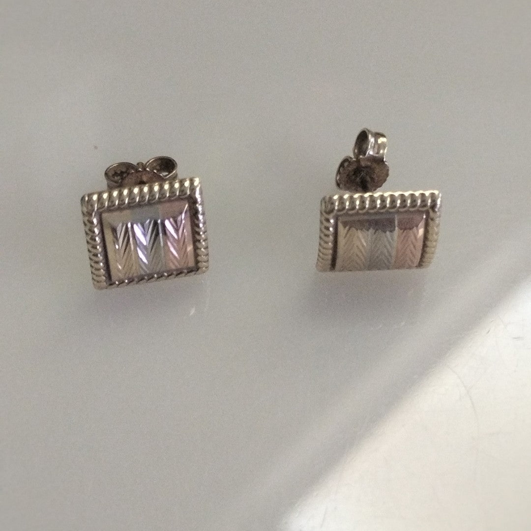 BROQUELES PAR ORO 14 K 2 GRMS (SEMINUEVO)