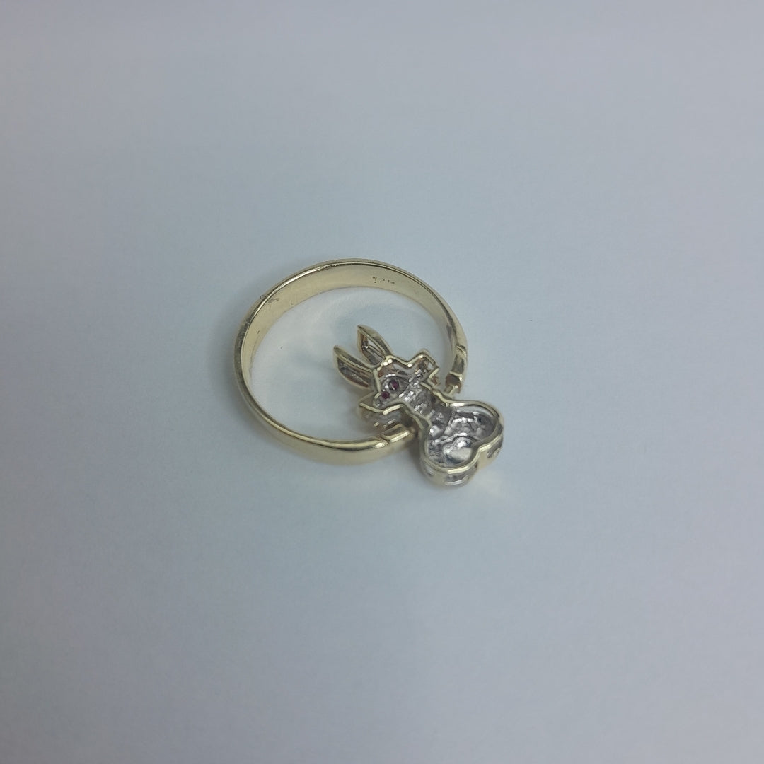 ANILLITO ORO 14 K 3.8 GRMS (SEMINUEVO)