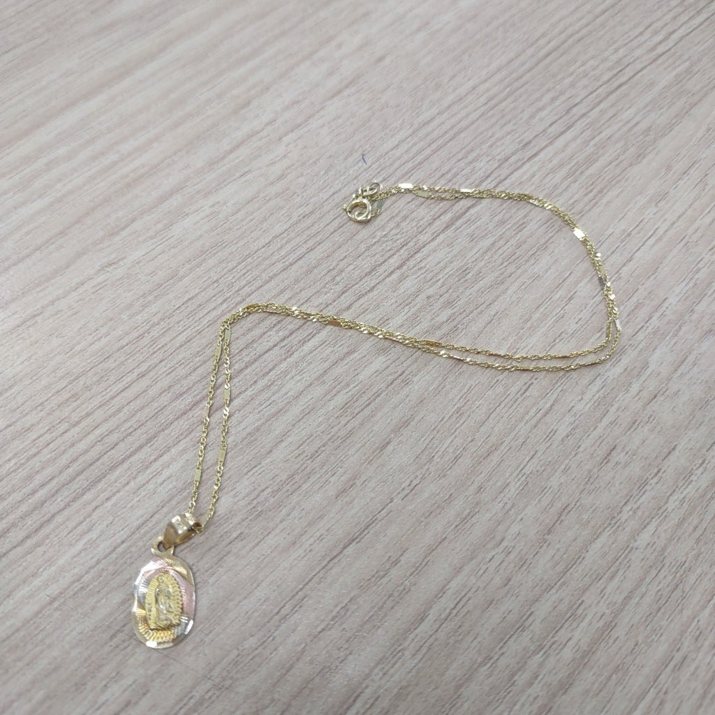 CADENA, DIJE ORO 10 K 1.6 GRMS (SEMINUEVO)