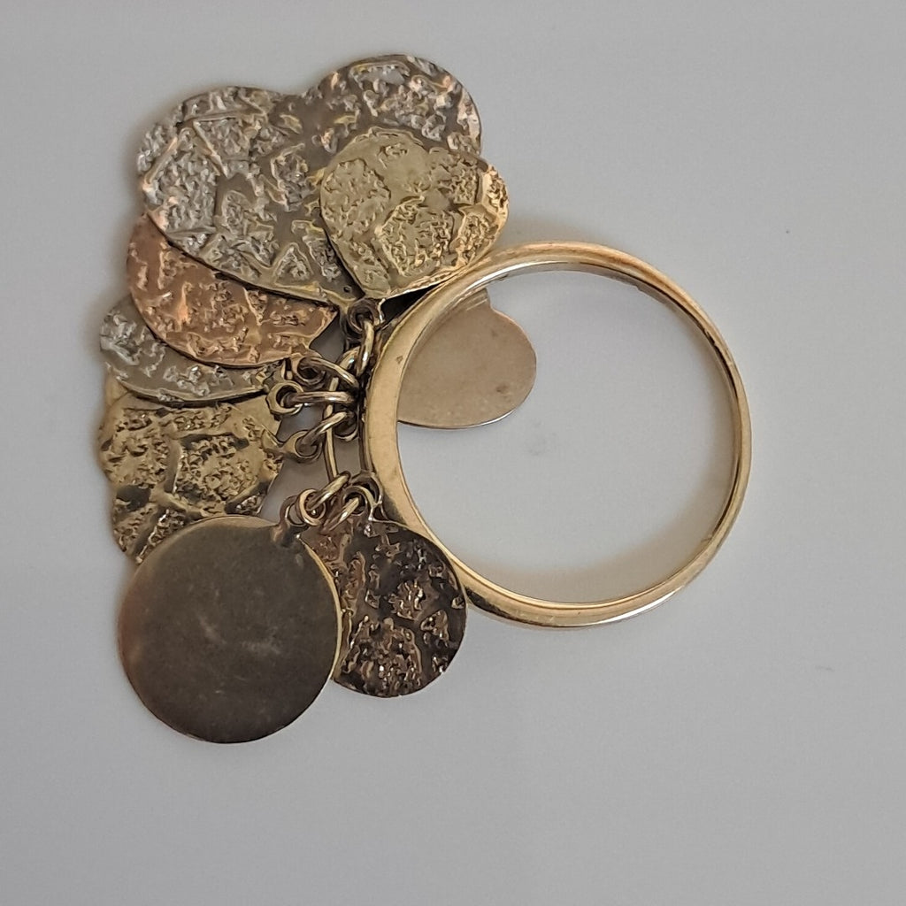 ANILLITO ORO, ORO COMBINADO 14 K 5 GRMS (SEMINUEVO)