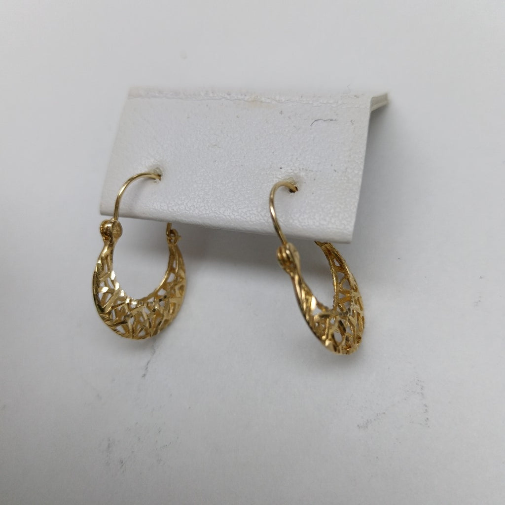 ARRACADAS PAR ORO 14 K 1.3 GRMS (SEMINUEVO)