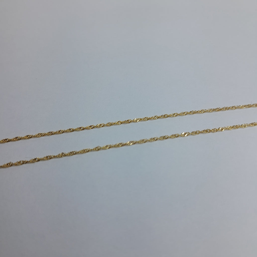 DIJE, GARGANTILLA ORO 14 K 1.5 GRMS (SEMINUEVO)