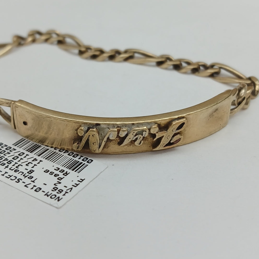 ESCLAVA ORO 14 K 18.8 GRMS (SEMINUEVO)