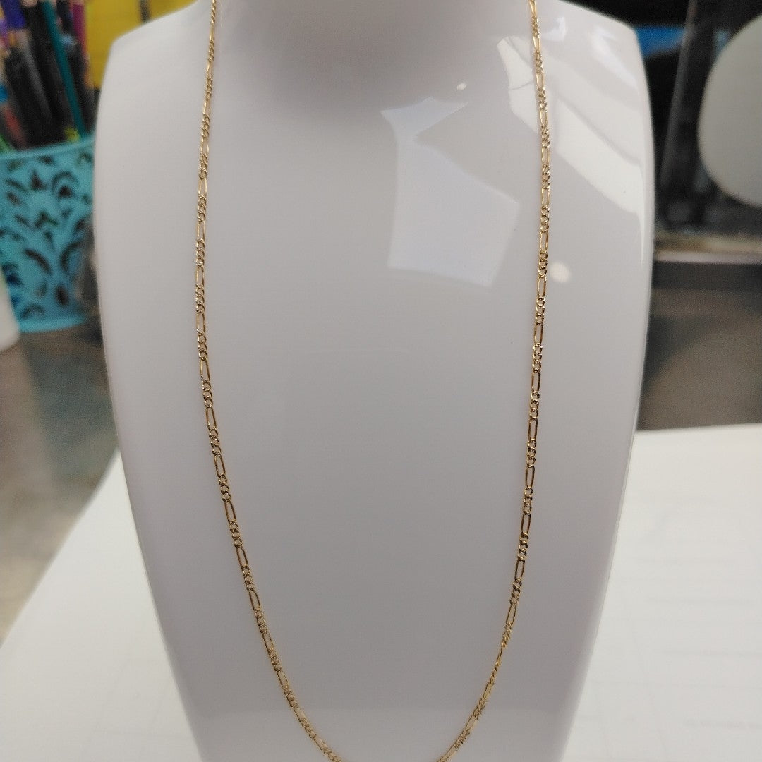 CADENA ORO, RODIADO 14 K 3.2 GRMS (SEMINUEVO)