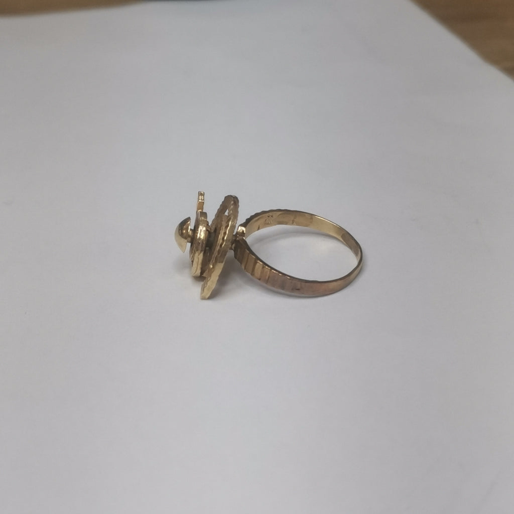 ANILLO ORO 14 K 4 GRMS (SEMINUEVO)