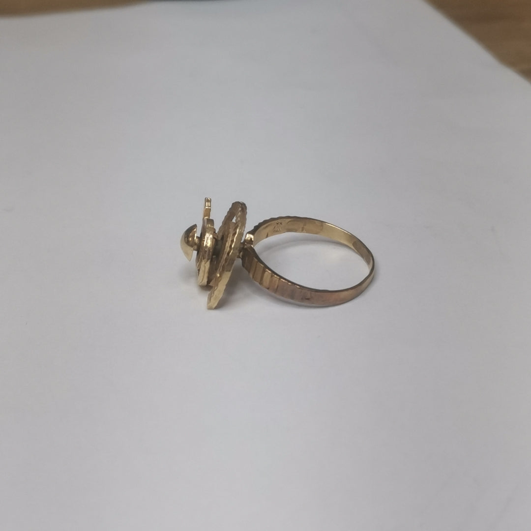ANILLO ORO 14 K 4 GRMS (SEMINUEVO)